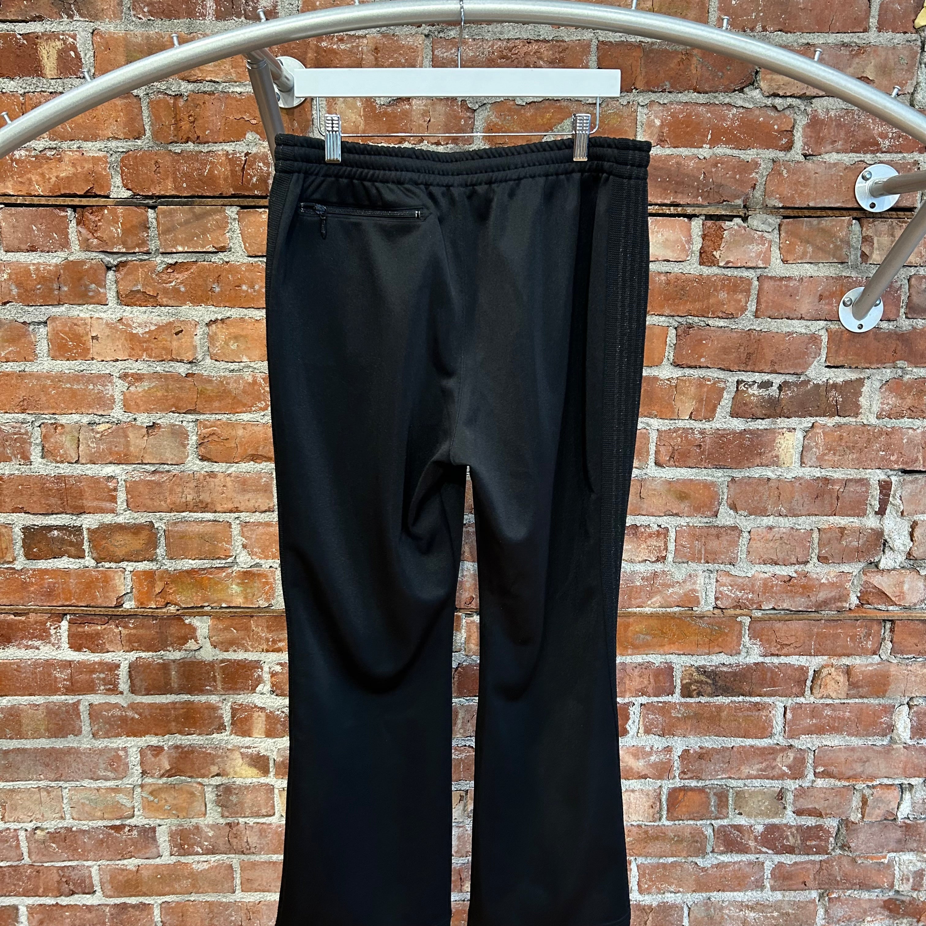 NEEDLES x CHARCOAL FLARE TRACK PANTS 'BLACK' – Sadō Room