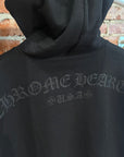 CHROME HEARTS FLORAL HORSESHOE PULLOVER HOODIE ‘BLACK’