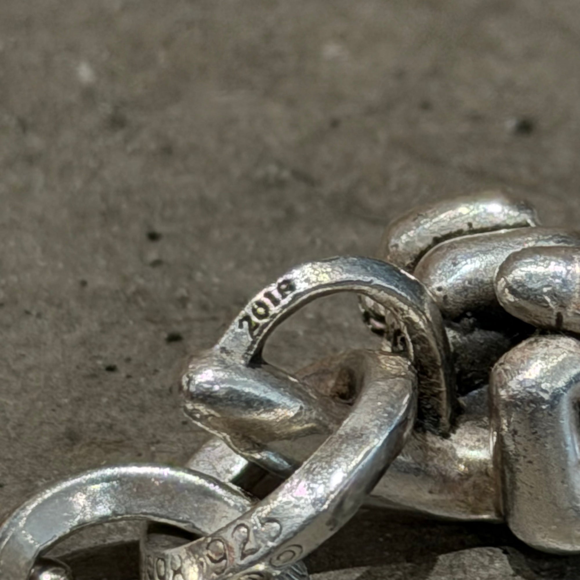 CHROME HEARTS RS MIDDLE FINGER NECKLACE ‘SILVER’
