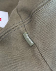 SUPREME FW21 WTAPS UPARMORED LOGO CREWNECK ‘OLIVE’