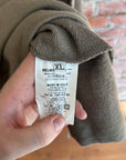HELMUT LANG 1999 VINTAGE MILITARY CREWNECK ‘OLIVE’