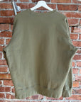 SUPREME FW21 WTAPS UPARMORED LOGO CREWNECK ‘OLIVE’
