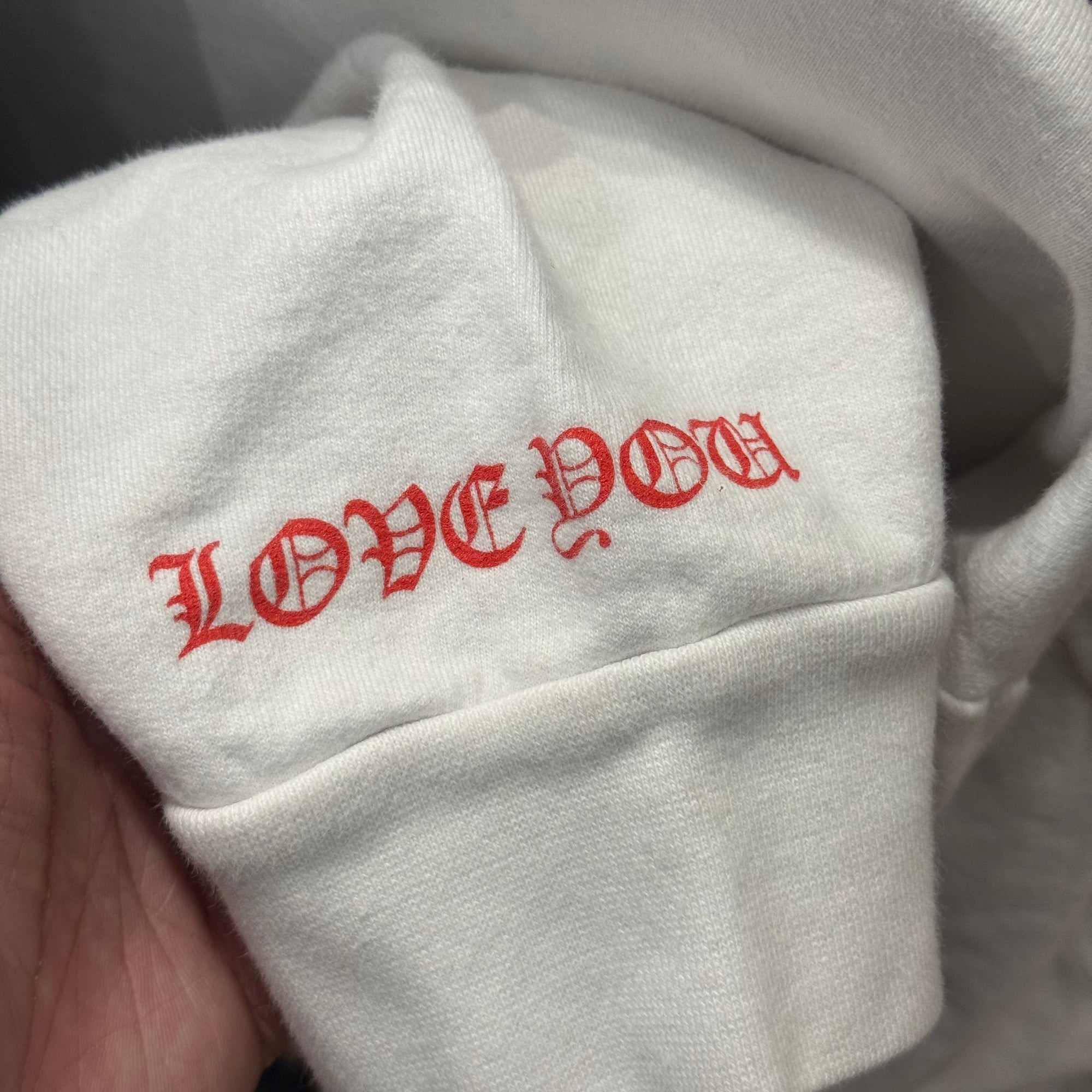 CHROME HEARTS LAURIE LYNN STARK PULLOVER HOODIE ‘WHITE’