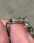 CHROME HEARTS 8” PAPER CHAIN BRACELET ‘SILVER’