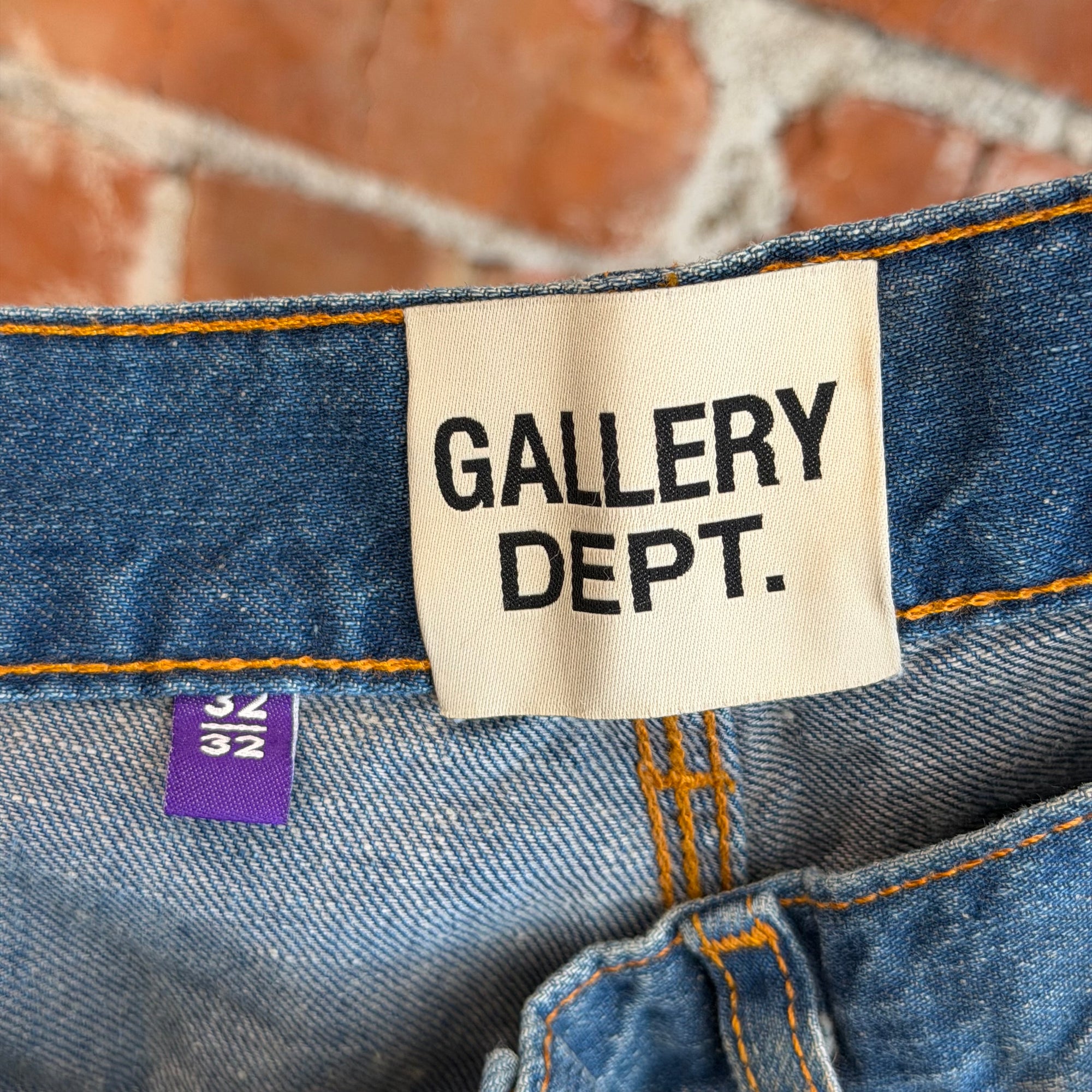 GALLERY DEPT. BARE KNUCKLE MUDWASH DENIM ‘BLUE’