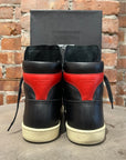 SAINT LAURENT PARIS SS15 SL/10 HIGH SNEAKERS ‘RED/BLACK’