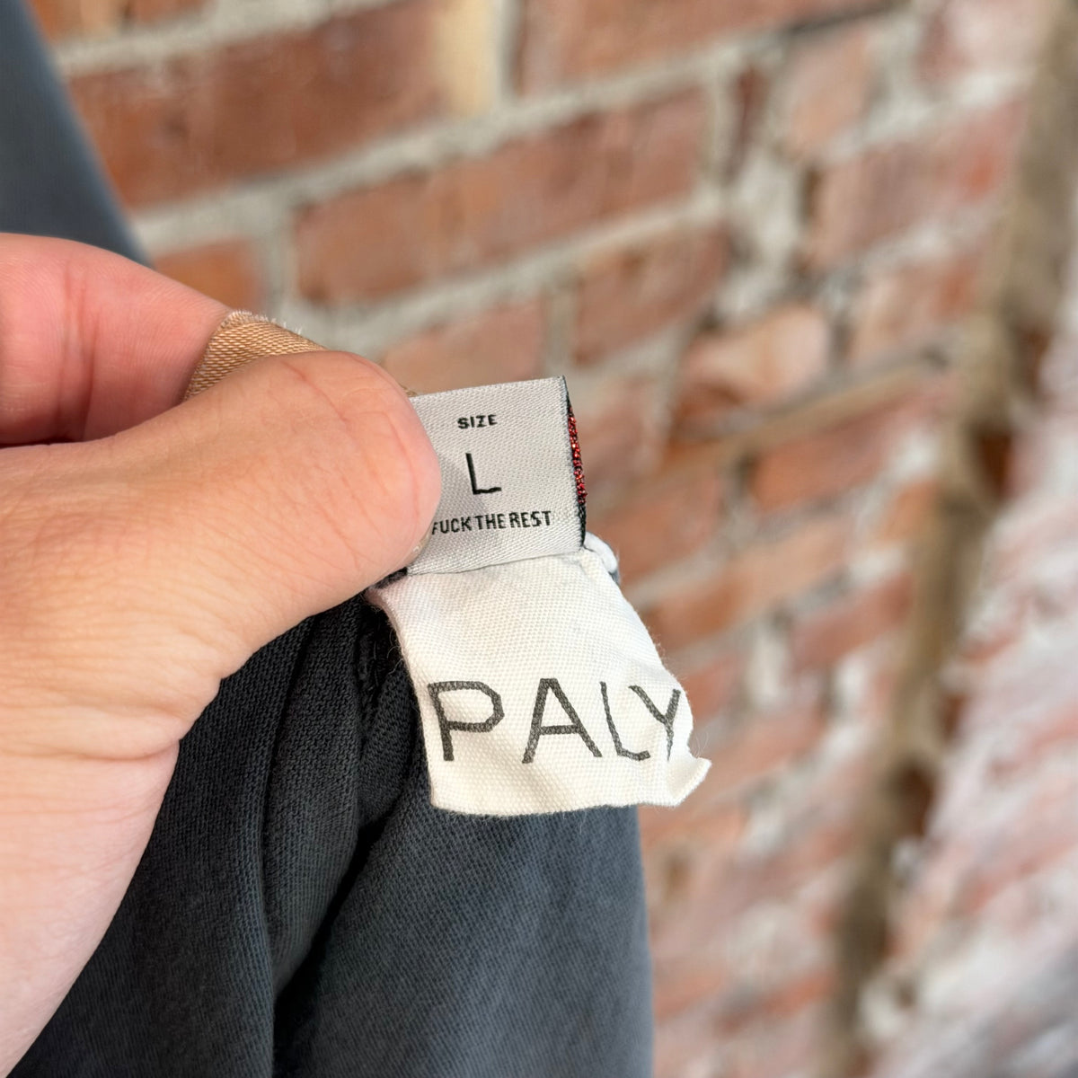 PALY HOLLWOOD SS26 BOUND FOR GLORY TEE ‘SLATE’