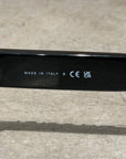 CHANEL SS26 SHIELD SUNGLASSES 'BLACK'