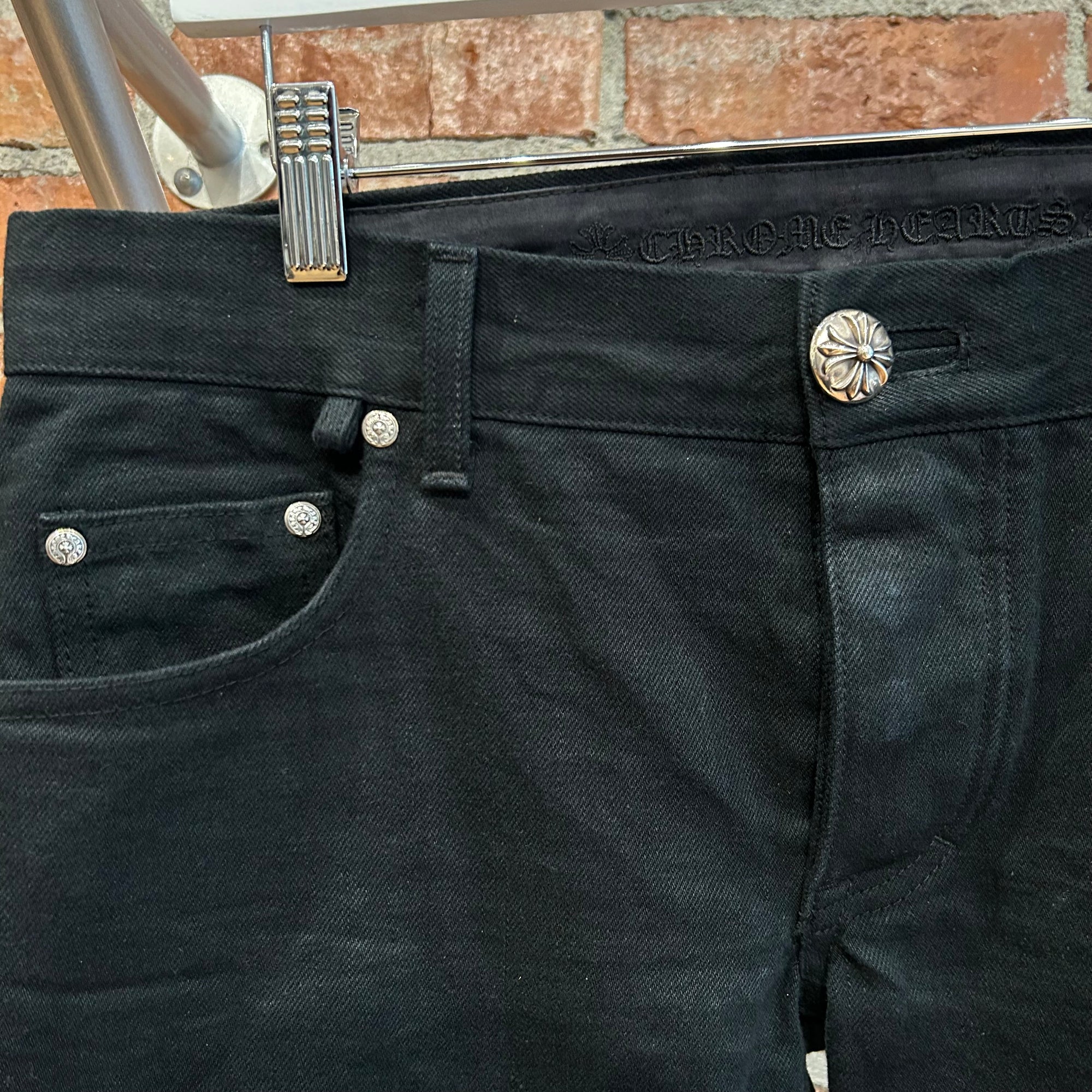 CHROME HEARTS RICHARD CUT DENIM ‘BLACK’