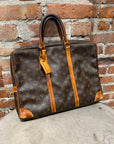 LOUIS VUITTON 1980’s MONOGRAM PORTE VOYAGE BAG ‘BROWN’