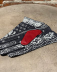 KAPITAL LAMBSKIN BANDANA GLOVES ‘BLACK’