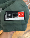 BALENCIAGA SS25 BASKETBALL LARGE FIT HOODIE ‘FOREST’
