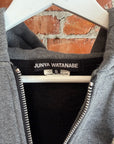 JUNYA WATANABE AD2023 CAPE ZIPPED HOODIE ‘DARK GRAY’