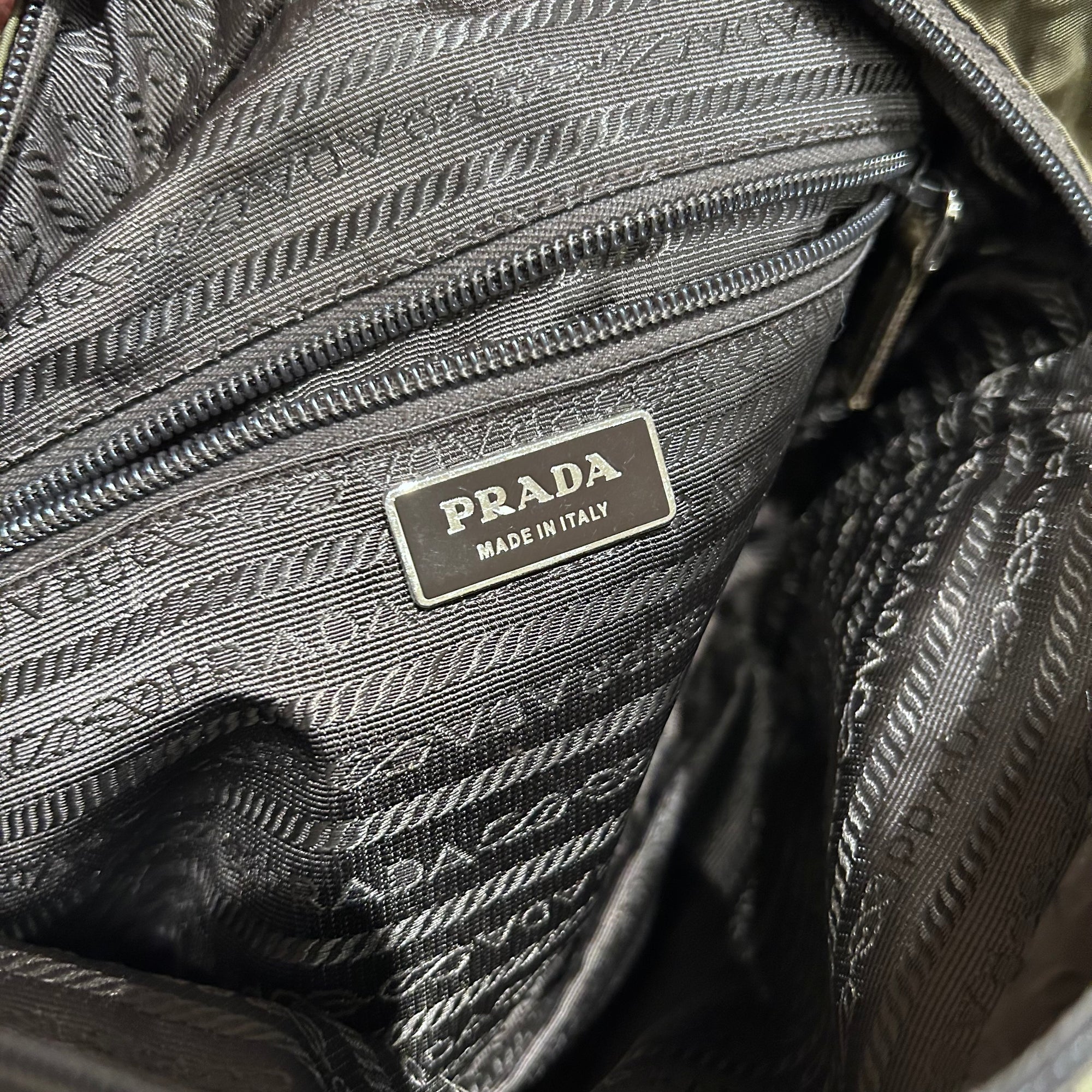 PRADA TESSUTO NYLON CROSSBODY BAG ‘OLIVE’