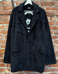 HYSTERIC GLAMOUR SHEARLING FUR COAT ‘BLACK’