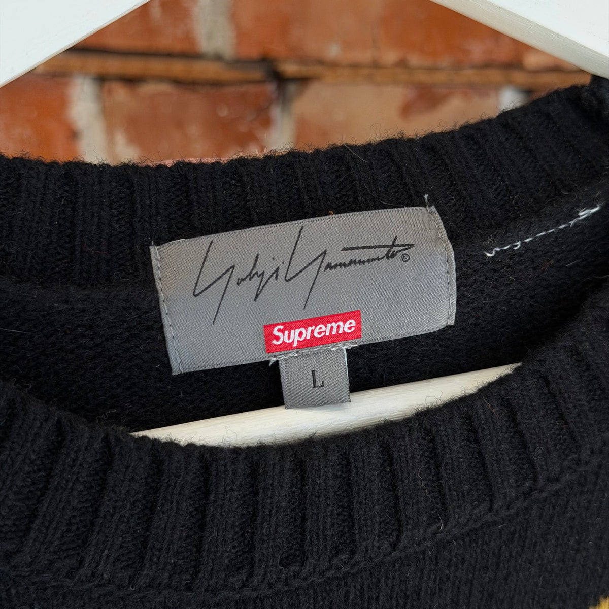 SUPREME FW22 YOHIJI YAMAMOTO TEKKEN SWEATER ‘MULTI’