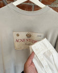 ACNE STUDIOS LAYERED PRINT TEE ‘GREY’