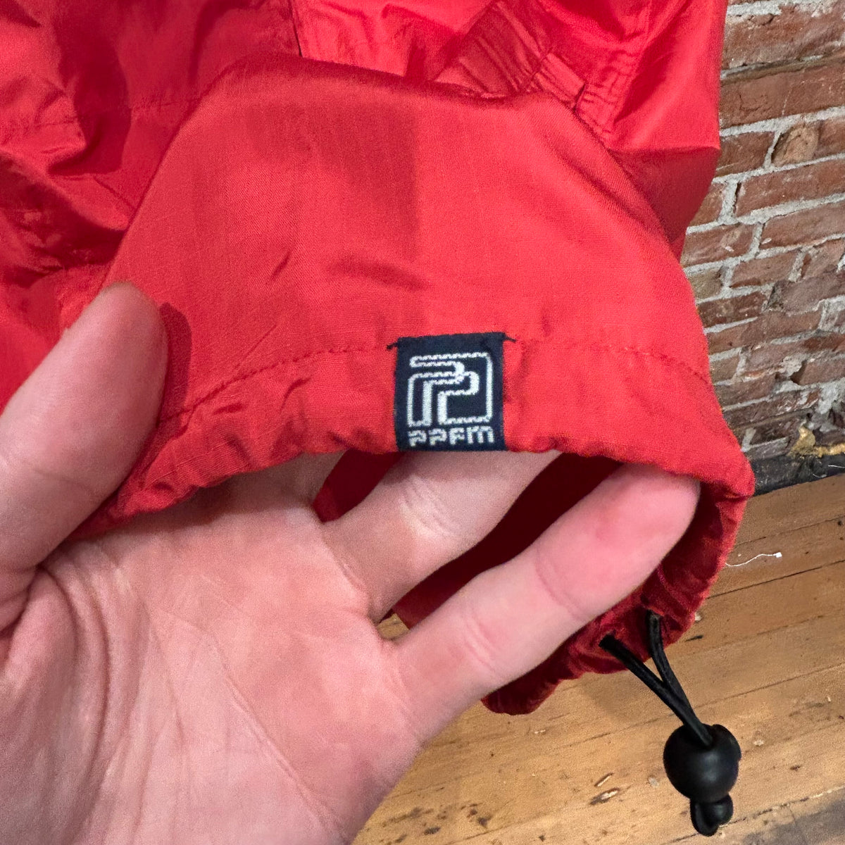 PPFM WINDBREAKER SHELL JACKET ‘RED’