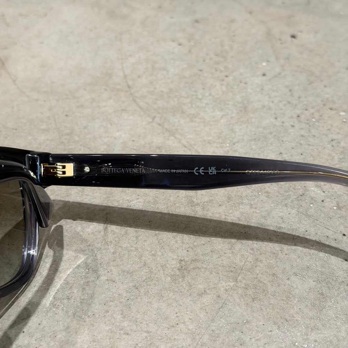 BOTTEGA VENETA BV1461SK GRADIENT SUNGLASSES ‘SMOKE’