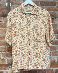 ACNE STUDIO SIMON CAMP COLLAR FLORAL SHIRT ‘MULTI’