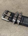 CHROME HEARTS CELTIC ROLLER BELT ‘BLACK/SILVER’