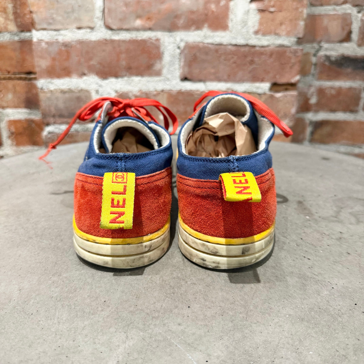 CHANEL SS08 HARLEQUIN CANVAS SNEAKERS ‘MULTI’