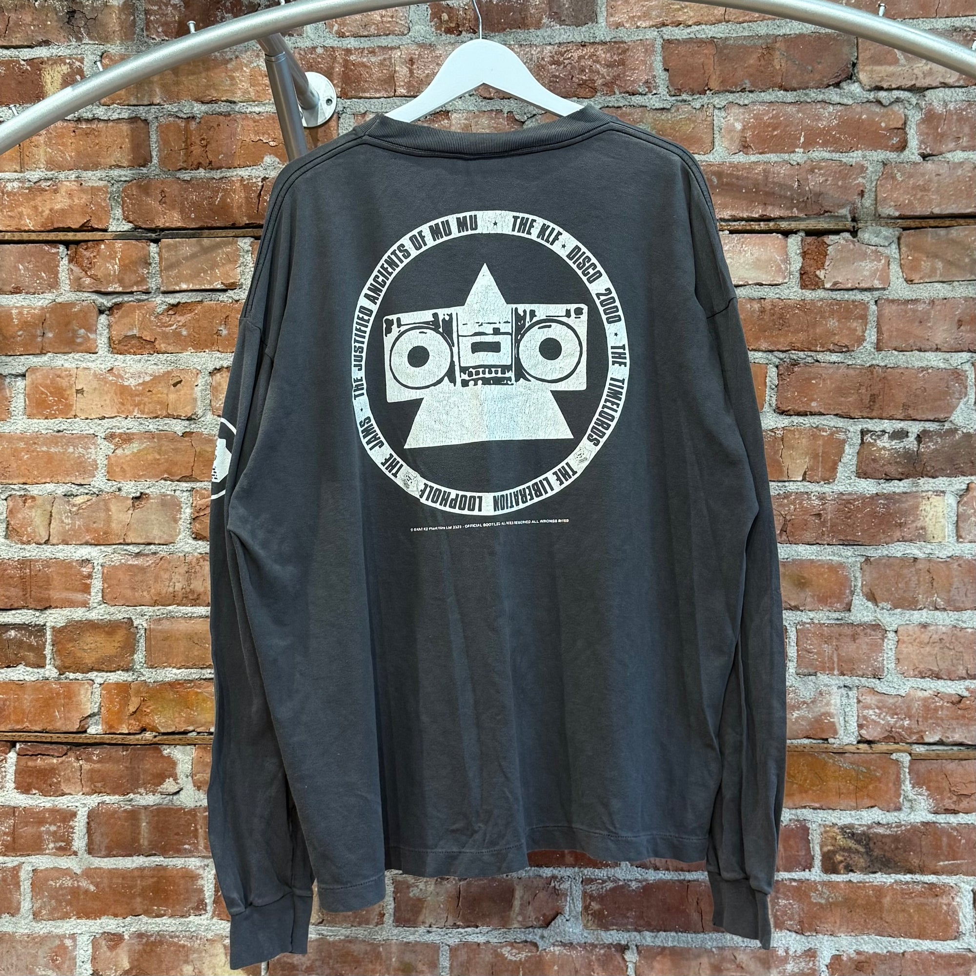 SAINT MICHAEL THE KLF LONGSLEEVE ‘VINTAGE BLACK’