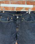 EVISU LOT 2008 THIN GULL SLIM STRAIGHT DENIM ‘INDIGO/IVORY’