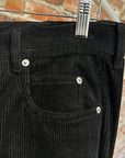 RICK OWENS FW25 CONCORDIAN CORDUROY BOLAN BOOTCUT PANTS ‘BLACK’