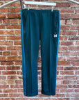 NEEDLES CLASSIC TRACK PANTS ‘GREEN/BLUE’