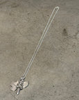 CHROME HEARTS 3 TRINKET NECKLACE ‘SILVER’