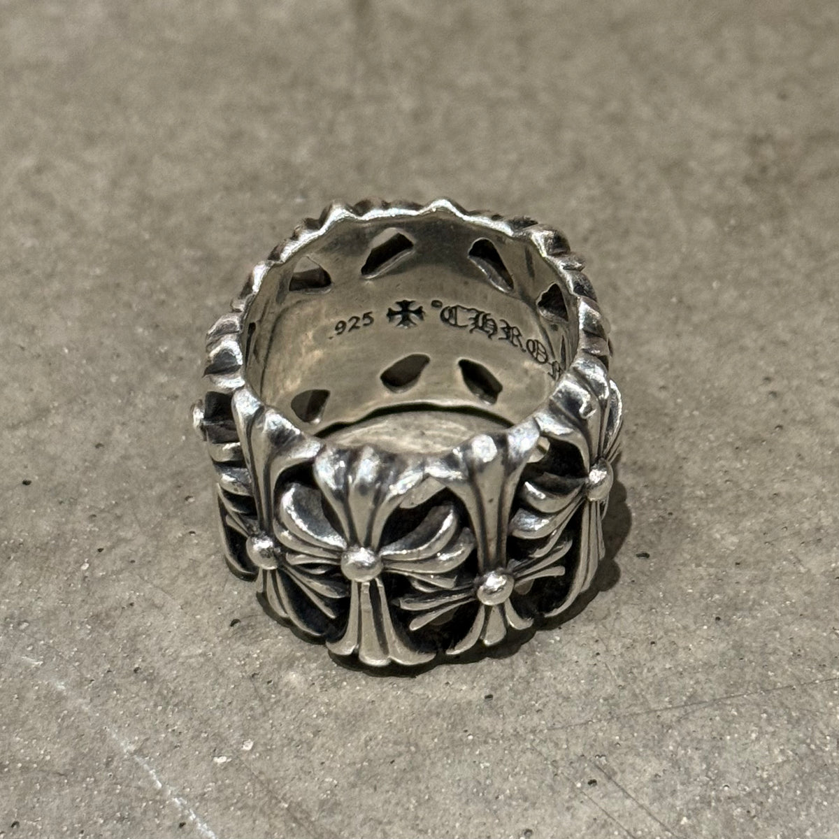 CHROME HEARTS CEMETERY RING ‘SILVER’
