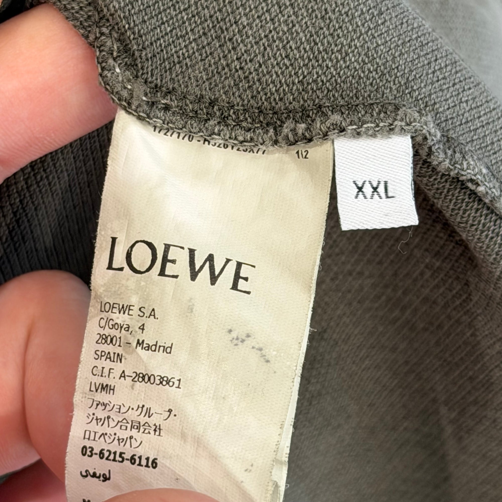 LOEWE LOGO POLO SHIRT ‘SAGE’