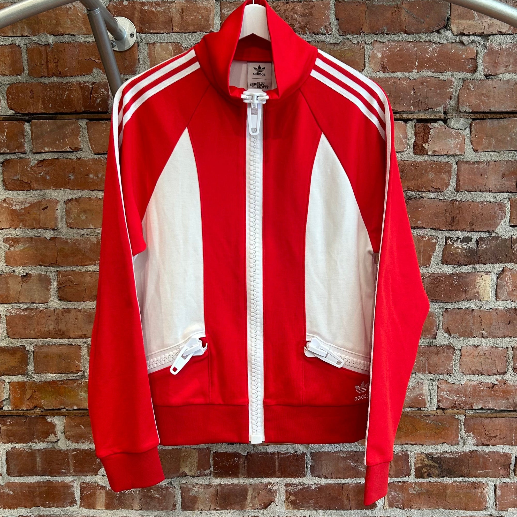 ADIDAS X JEREMY SCOTT MEGAZIP TRACK JACKET ‘RED’