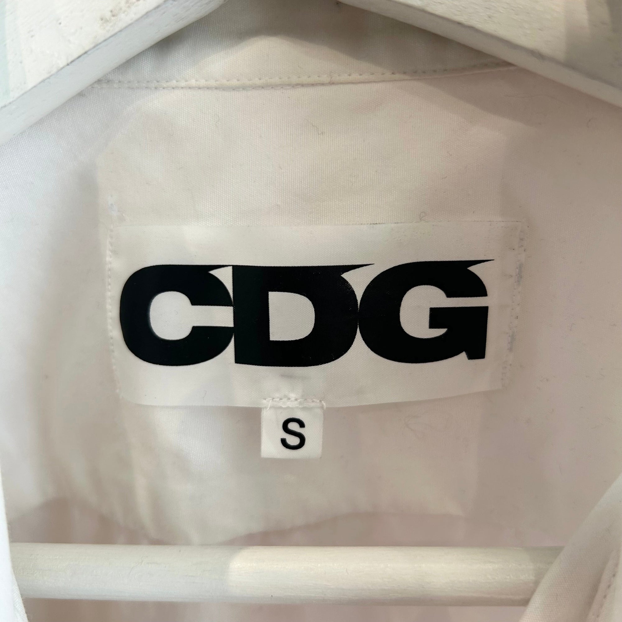 COMME DES GARÇONS 1986 ETE STAFF SHIRT ‘WHITE’