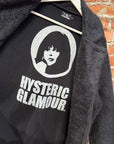 HYSTERIC GLAMOUR SHEARLING FUR COAT ‘BLACK’