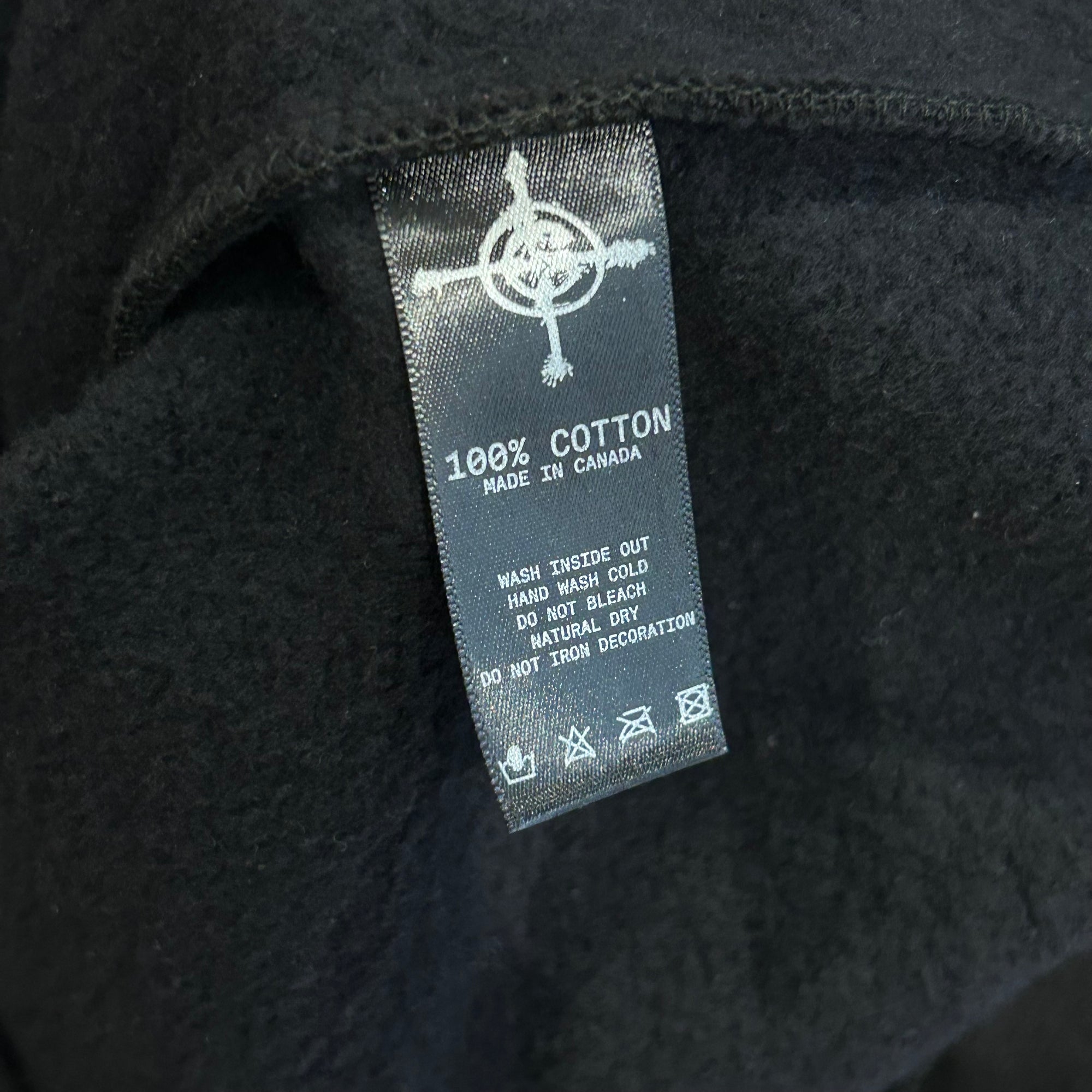 CHITO DOG MESH ZIP HOODIE ‘BLACK’