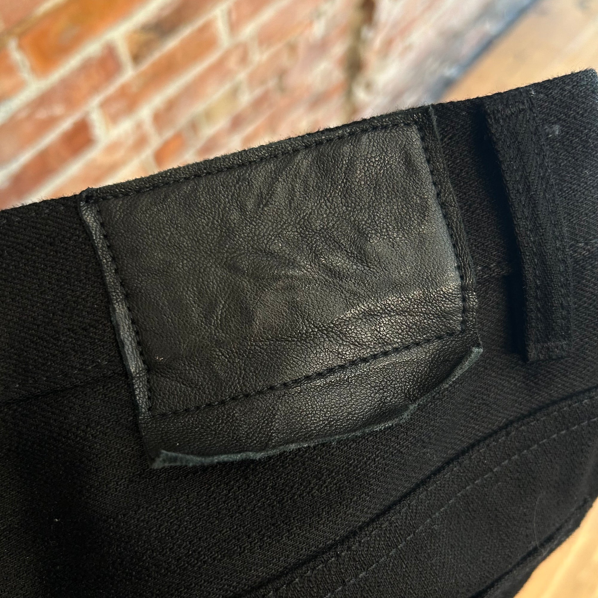 K-TWO STUDIOS 16oz CROSSHATCH HEAVY STRAIGHT LEG DENIM ‘BLACK’