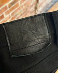 K-TWO STUDIOS 16oz CROSSHATCH HEAVY STRAIGHT LEG DENIM ‘BLACK’