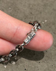 CHROME HEARTS 18” PAPER CHAIN NECKLACE ‘SILVER’