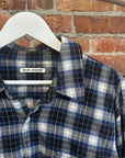 OUR LEGACY PLAID FLANNEL ‘BLUE’