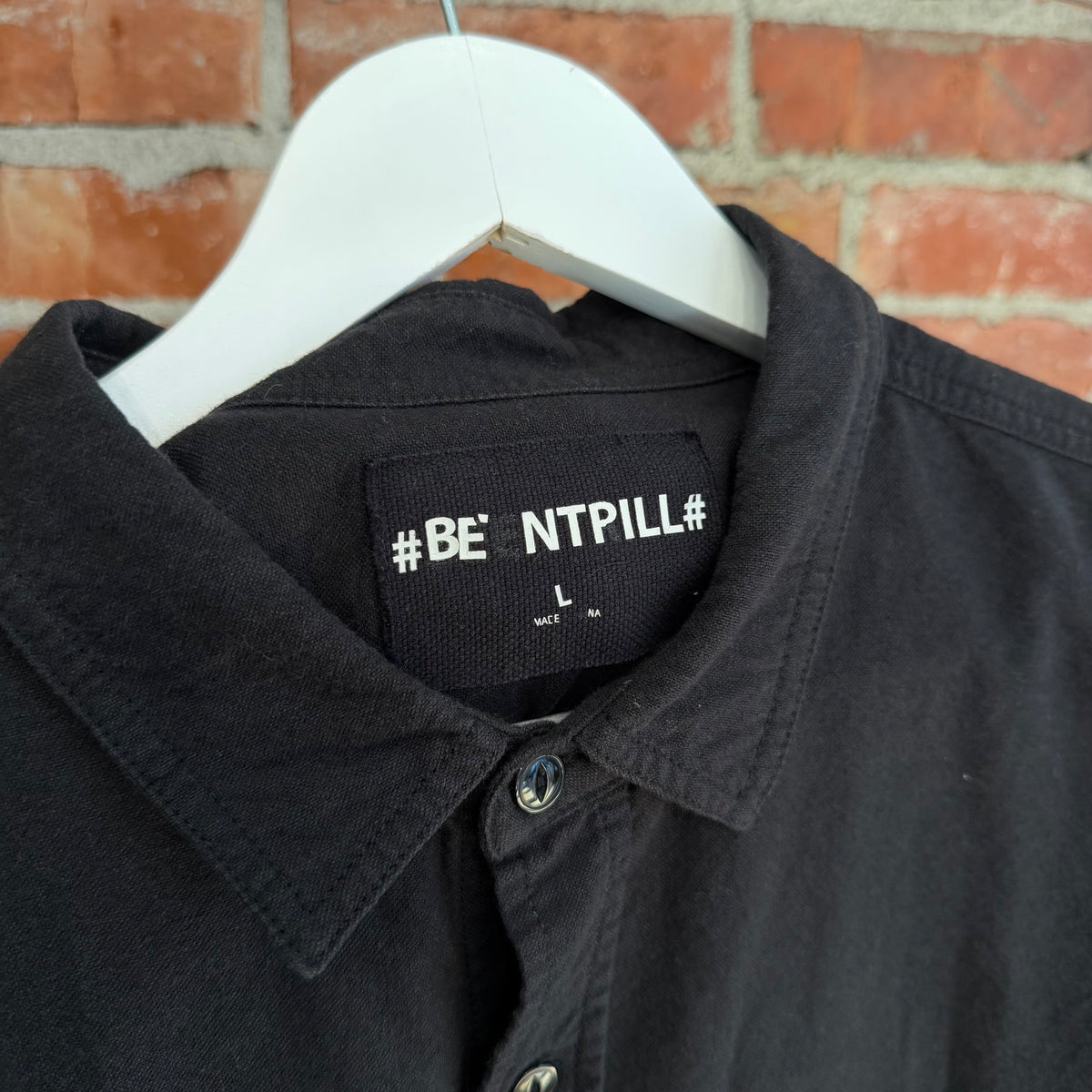 BEENTRILL BUTTON UP SHIRT ‘BLACK/WHITE’