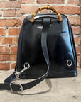 GUCCI BAMBOO SERIES HANDLE BACKPACK ‘BLACK’