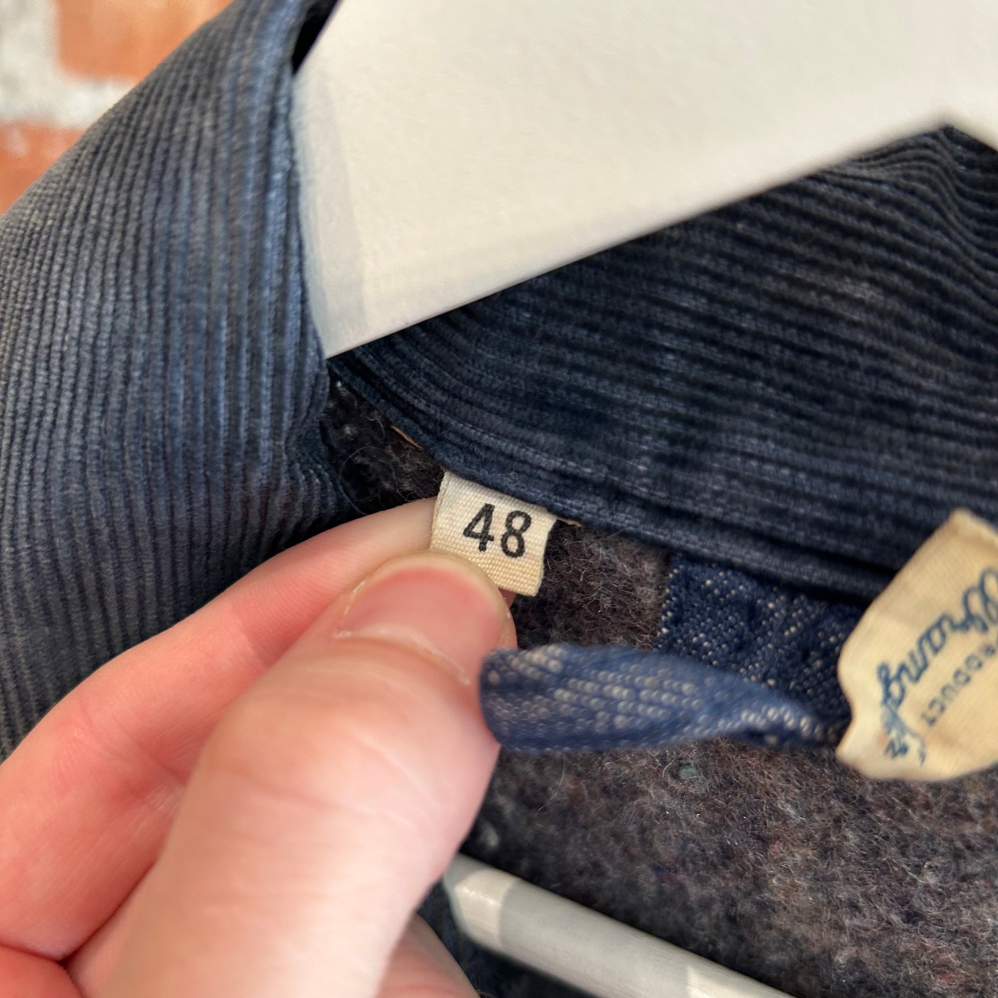 WRANGLER 70S VINTAGE DENIM WORK JACKET ‘BLUE’