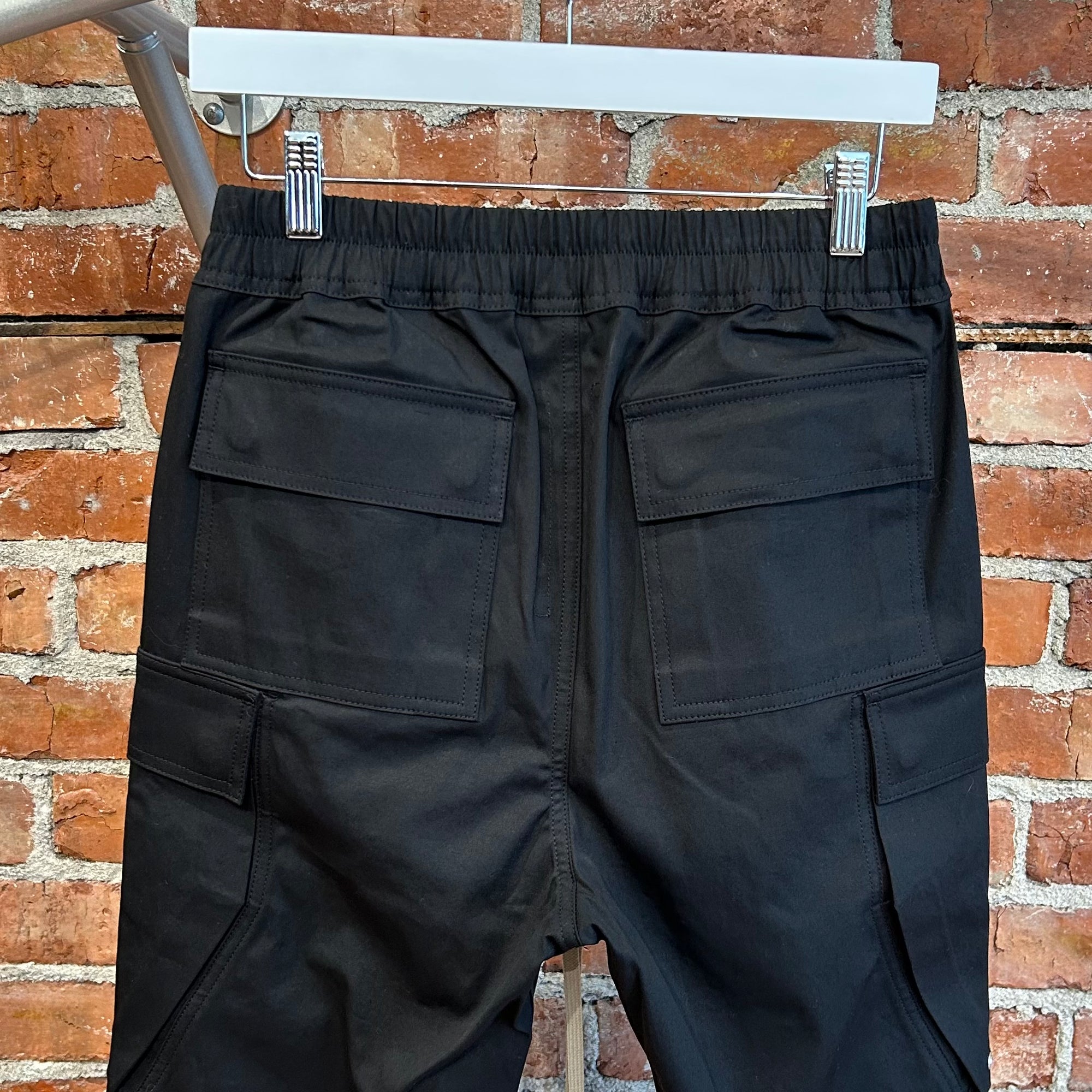 RICK OWENS SS19 BABEL CARGO PANTS ‘BLACK’
