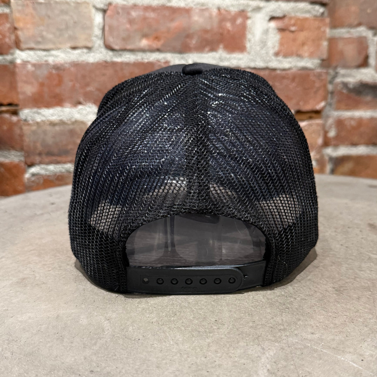 KAPITAL DENIM MEN LOVES CATS TRUCKER HAT ‘BLUE’