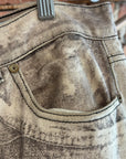 OUR LEGACY TROMPE PRINT THIRD CUT DIGITAL DENIM ‘CREAM/INK’