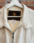 LORO PIANA 90S VINTAGE STORM SYSTEM HARRINGTON JACKET ‘CREAM’