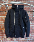 RICK OWENS DRKSHDW EXPLODER PARKA ‘BLACK’