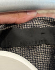 HAIDER ACKERMANN WOOL HOUNDSTOOTH SHIRT ‘GREY’